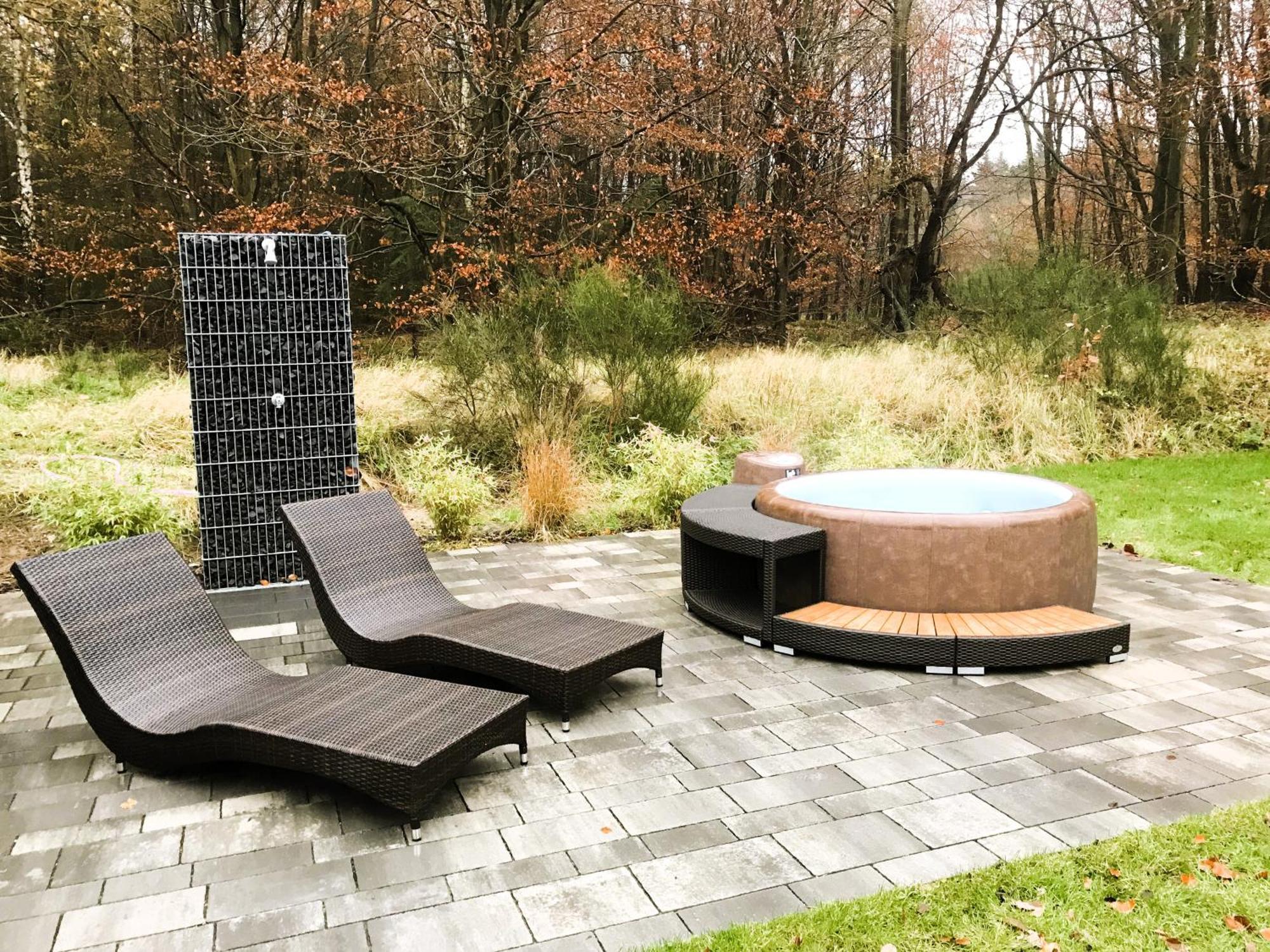 Villa Thormarcon Am Plauer See Fuer 18 Gaeste, Sauna, Pool Lenz Buitenkant foto
